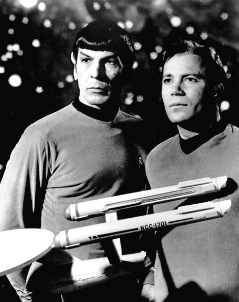 Leonard Nimoy und William Shatner, 1968 © Wiki Commons