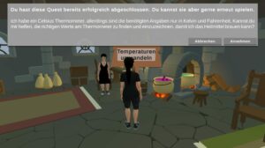 Screenshot aus dem Videospiel FemQuest