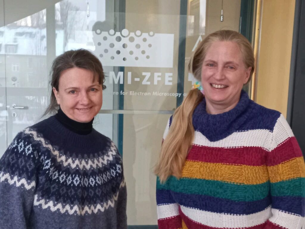 Ilse Letosky-Papst und Claudia Mayrhofer