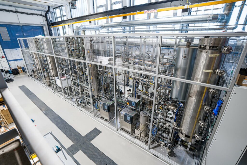 Die neue Forschungsanlage an der Montanuniversität Leoben.