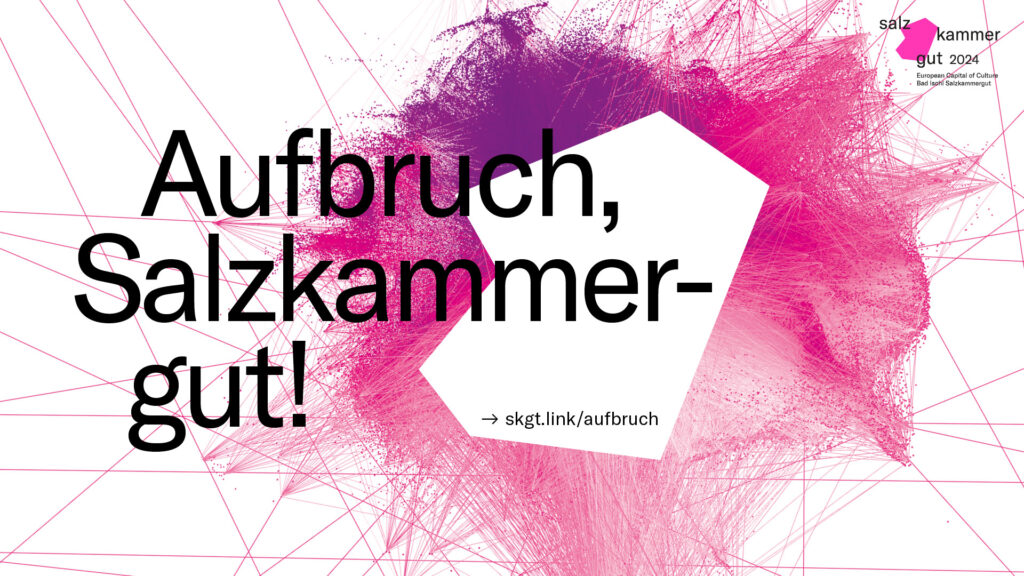 Banner für Aufbruch, Salzkammergut!